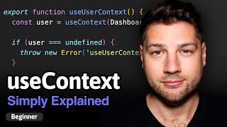 Learn React Hooks useContext  Simply Explained [upl. by Durkin885]