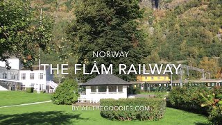 The Flåm Railway Norway  cruiseflamcom [upl. by Arrait]