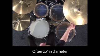 Learn Drums Lesson 01  Introduction to the kit [upl. by Doran832]