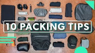 10 Minimalist Packing Tips For Your Next Trip amp How To Pack Better For Travel [upl. by Seabrooke216]