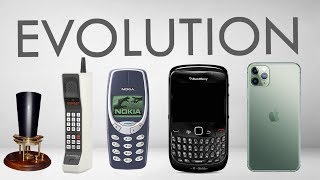 Evolution of Phones  1876  2020 [upl. by Lehmann238]