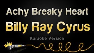 Billy Ray Cyrus  Achy Breaky Heart Karaoke Version [upl. by Yelahc]