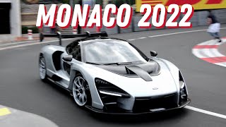 SUPERCARS OF MONACO 2022 4K [upl. by Shakespeare]