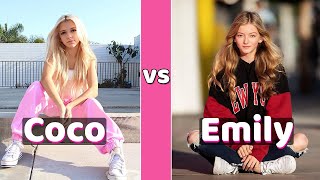 Coco Quinn Vs Emily Dobson TikTok Dances Compilation [upl. by Arbrab814]