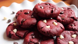 Red Velvet Cookies  SweetTreats [upl. by Westfahl59]