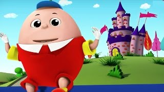 Humpty Dumpty Sat On A Wall  Nursery Rhymes  Kids Songs  3D Rhymes [upl. by Clyde751]