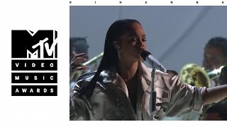 Rihanna  Stay  Love On The Brain  Diamonds Live From The 2016 MTV VMAs [upl. by Howarth]