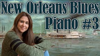 New Orleans Blues Piano 3 [upl. by Drarig]