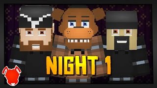 MINE Nights At Freddys Fun Park  NIGHT 1  FNAF Minecraft Roleplay [upl. by Northey890]