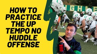 How to Practice the No Huddle Offense [upl. by Frans668]