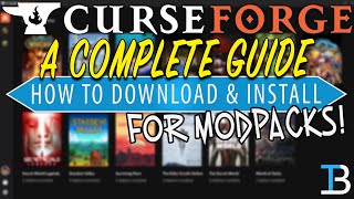 How To Download amp Install The CurseForge Launcher Your Guide to the CurseForge Launcher [upl. by Matthias]
