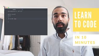 basics of CODING in 10 minutes [upl. by Keegan423]