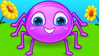 Itsy Bitsy Spider  Nursery Rhymes amp Kids Song by RV AppStudios [upl. by Eltsirhc]