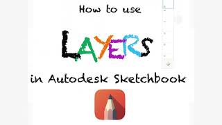 How to use Layers in Autodesk Sketchbook [upl. by Ahselak]