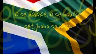 South Africa National Anthem Nkosi sikelel iAfrikamp4 [upl. by Salzhauer]