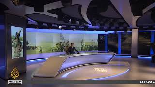 🇶🇦 Al Jazeera English  Newshour Intro quotFrom Londonquot 20211008 [upl. by Lavro700]