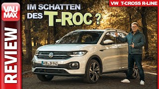 VW TCross TSI RLine im Test  Im Schatten des TRoc [upl. by Heindrick]