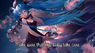 Nightcore  Hey Mama  Lyrics [upl. by Eniamurt]