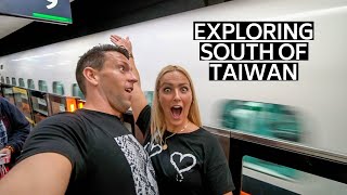 EXPLORING TAIWAN 台灣  HIGH SPEED TRAIN TAIPEI TO KAOHSIUNG [upl. by Orelia833]