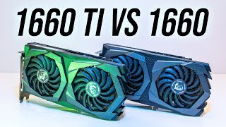 Nvidia GTX 1660 Ti vs 1660  16 Games Tested [upl. by Llehsyt]