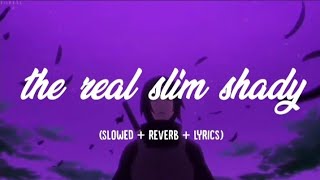 eminem  the real slim shady slowedlyrics [upl. by Yale]