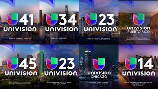 Univision Affiliates Compilation Station IDs 20172019 [upl. by Mairam887]