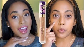 Makeup Review  Tarte Creaseless Concealer [upl. by Birdella]