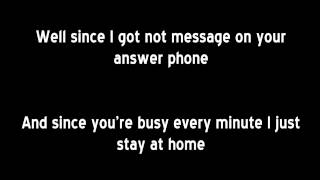 Bee Gees  Alone lyrics [upl. by Bradstreet]