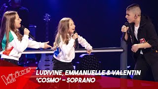 Ludivine Emmanuelle et Valentin  Cosmo  Battles  The Voice Kids Belgique [upl. by Hollyanne]