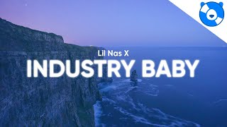 Lil Nas X  INDUSTRY BABY Clean  Lyrics feat Jack Harlow [upl. by Yrrehc188]