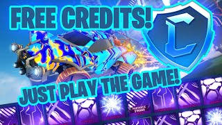 How To Get FREE CREDITS In Rocket League Just By Playing The Game Free To Play Update [upl. by Laefar210]