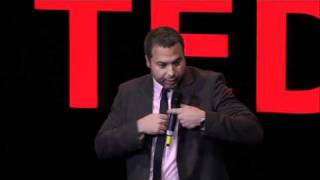 TEDxDoha  Ahmed Ahmed  When it Comes to Laughter We Are All Alike [upl. by Benn]