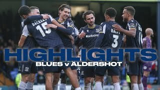 HIGHLIGHTS  Southend United 41 Aldershot Town [upl. by Tat]