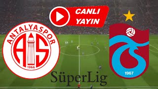 TRABZONSPOR ANTALYASPOR MAÇI CANLI İZLE [upl. by Alael]