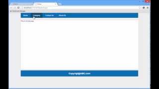 ASPNet How to make Master Page [upl. by Lenno]