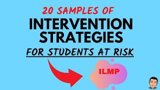 Intervention Strategies for Students at Risk  RYANS BOARD [upl. by Uriel]