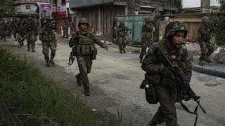 Philippines Fights Islamic Militants in Marawi [upl. by Tobie727]