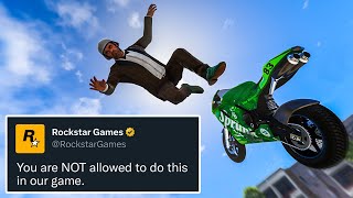 I Tried “The Forbidden Stunt” In GTA 5 [upl. by Erleena]