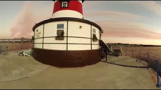 360 Video Inside a Historic Lighthouse [upl. by Trace383]