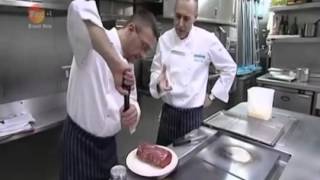 Michel Jnr Alain Roux Beef en Croute with Sauce Bearnaise [upl. by Blunk]