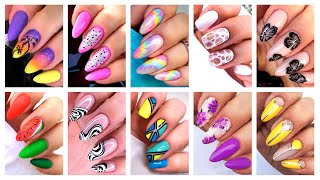 Nails Art Design 2021 ☀️ Best Summer Nail Art Compilation [upl. by Keeton]