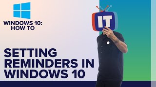 How to set a reminder in Windows 10 calendar without Cortana [upl. by Ssej259]