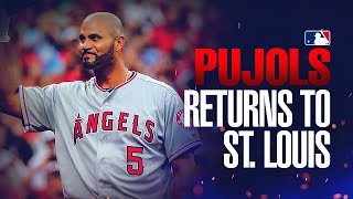 Pujols returns to St Louis [upl. by Hogan44]