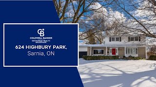 Sarnia Real Estate  624 Highbury Park Sarnia [upl. by Robbert]