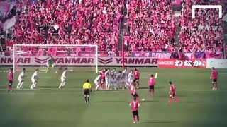 Diego Forlan scores a nicely placed free kick [upl. by Dagney230]