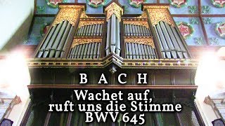 JS BACH  WACHET AUF  ST MARYS CHURCH PETWORTH  JONATHAN SCOTT  ORGAN [upl. by Bruell162]