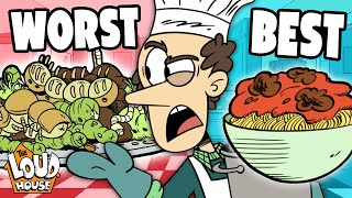 BEST amp GROSSEST Lynn Loud Sr Food Dishes  The Loud House [upl. by Choo]