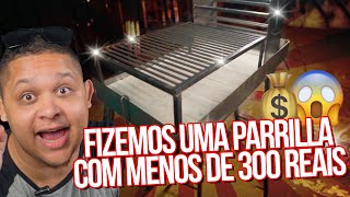 COMO FAZER UMA PARRILLA BARATA  OLD TRUCK BBQ [upl. by Rogerio]