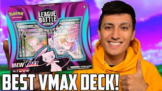 Mew VMAX League Battle Deck ReviewOpening [upl. by Leuqar]