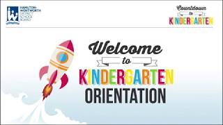 Welcome to Kindergarten Orientation [upl. by Sirk995]